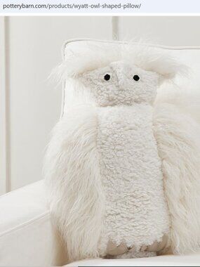 Pottery Barn Wyatt Owl Pillow